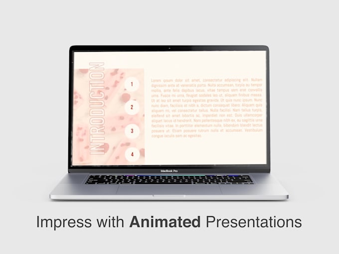 design animated powerpoint presentation