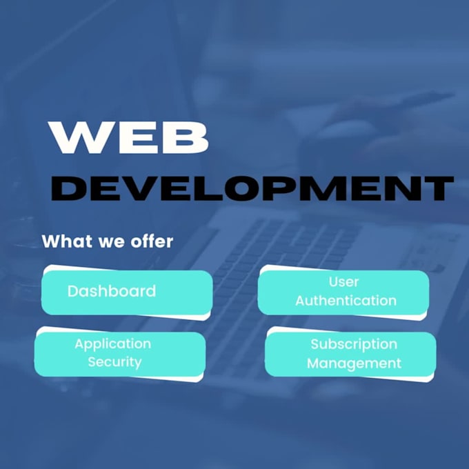 develop saas web or app with complete dashboard