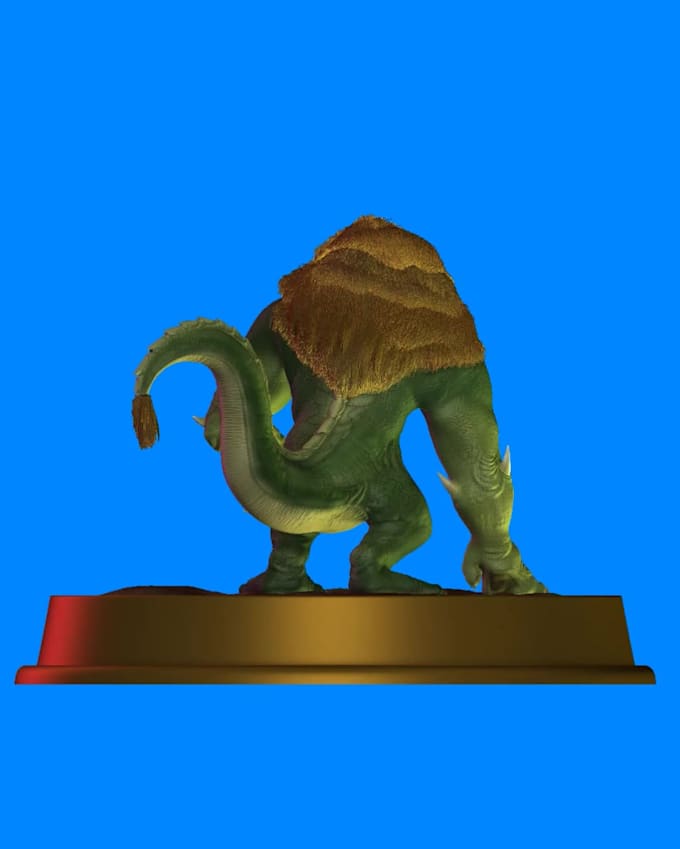 model 3d characters or creatures