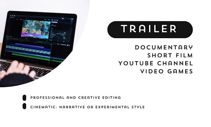 edit a cinematic trailer, teaser, promo