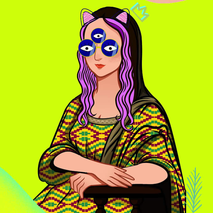 Create an excellent digital art for your nft project by Ransford124