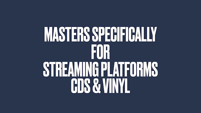 master your audio for vinyl