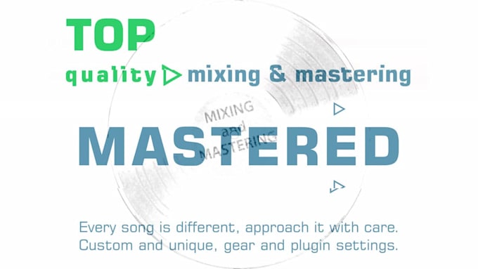 Mix and master techno, tech house, dnb, psytrance, edm track by