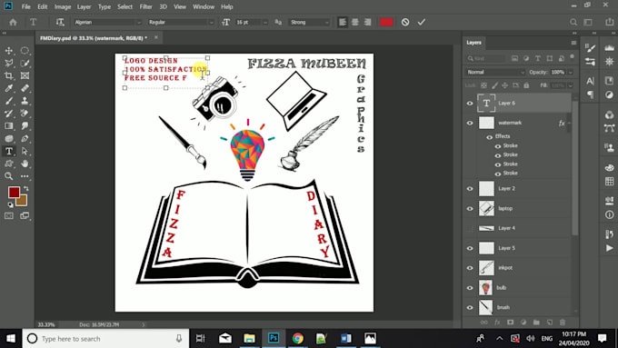 edit, update, and refresh your logo icons and photos