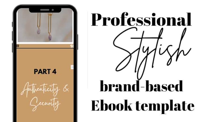 design and lay out a branded, stunning pdf ebook file