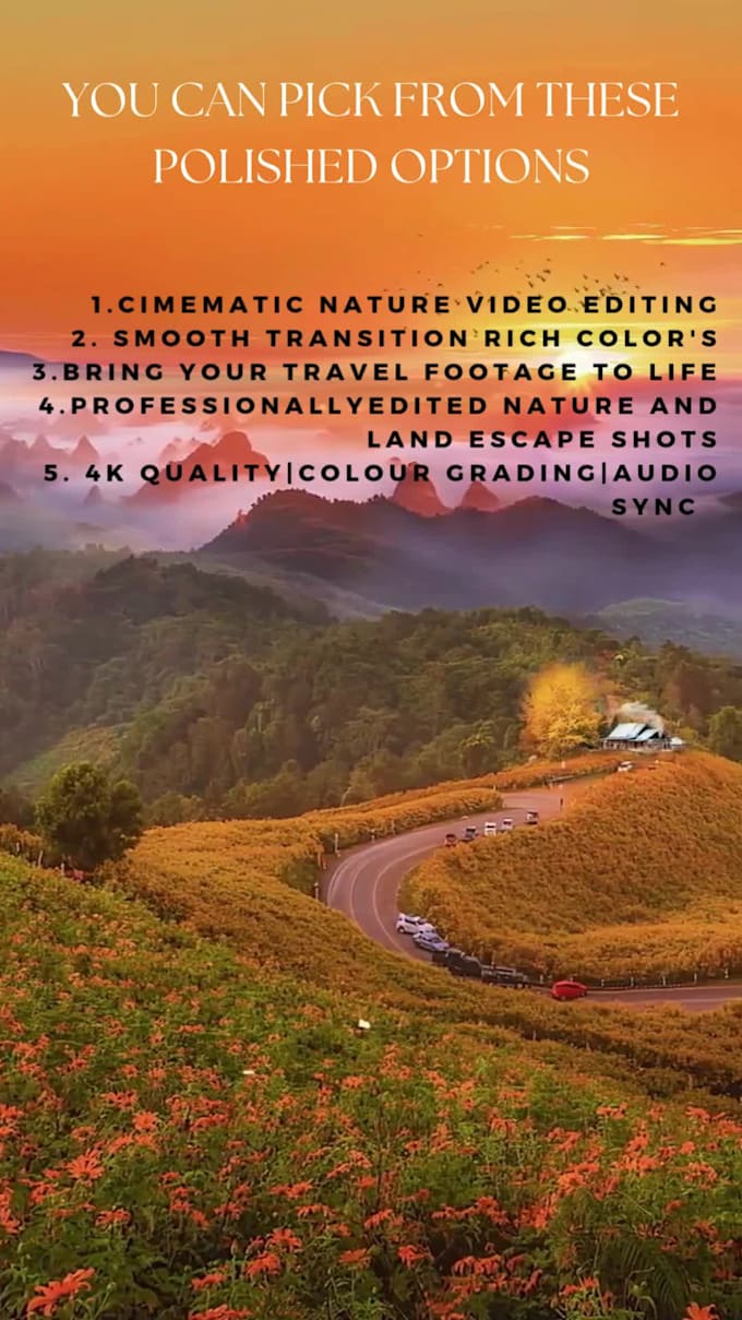 edit cinematic 4k nature and travel videos for youtube