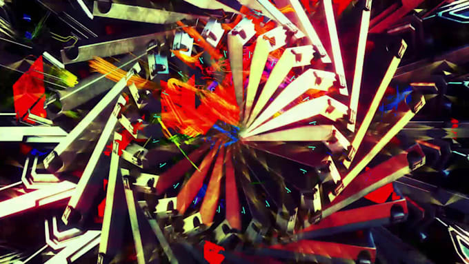 create ultra premium psychedelic music video