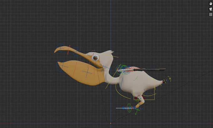 design 3d character and cartoon model in blender