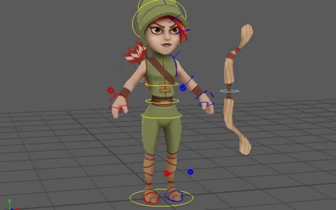 Rig your 3d character using blender, rigify, mixamo, auto rig pro ...