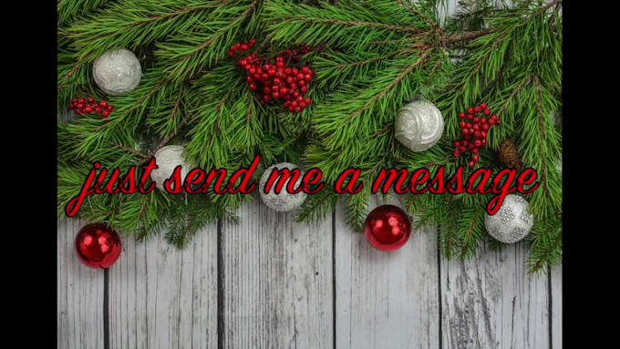 record a christmas message from santa and the elves