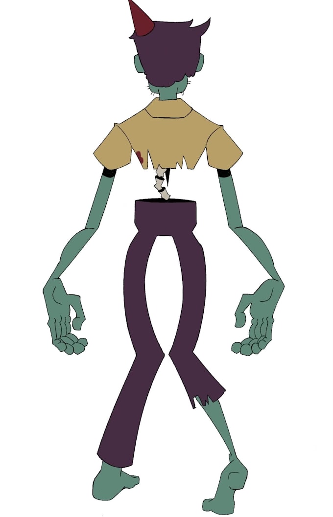design characters and props and create turn around