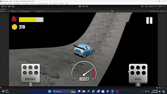 do unity 3d game development and design