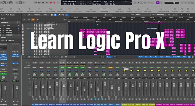 teach you to use logic pro