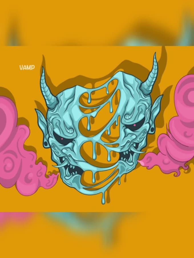 create art in a cartoonish abstract and surreal style