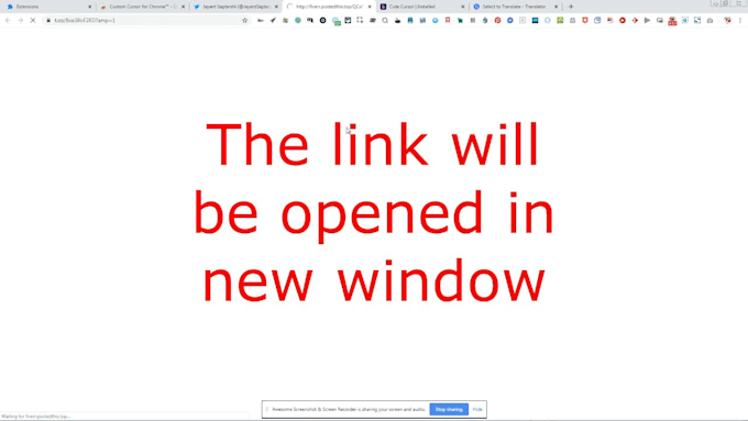 do clickable image for your link to share on social media