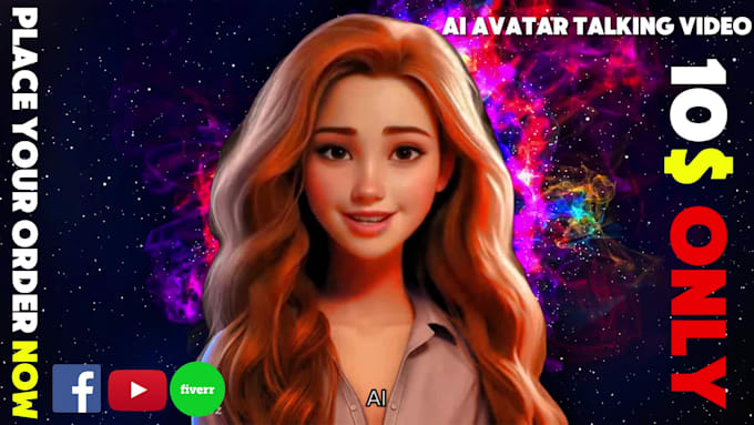 Create realistic talking ai avatar with script writing by Sadubusheart ...