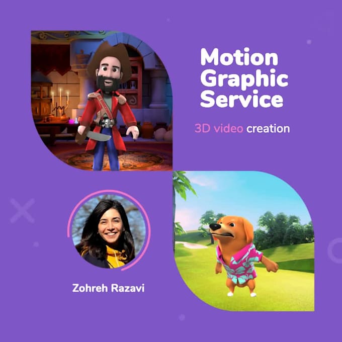 create animated motions graphics explainer video