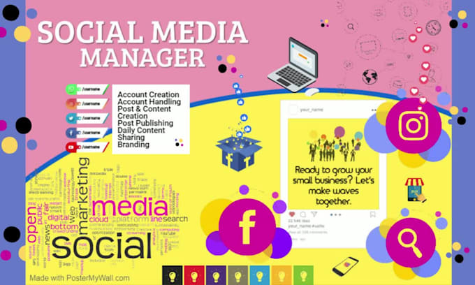 be your skilled social media manager for instagram