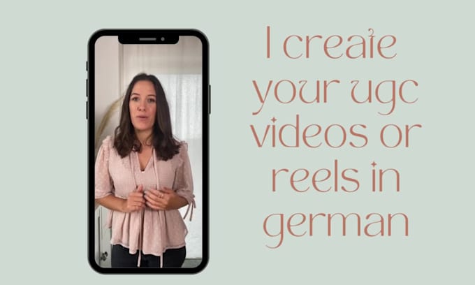 create ugc videos or reels in german