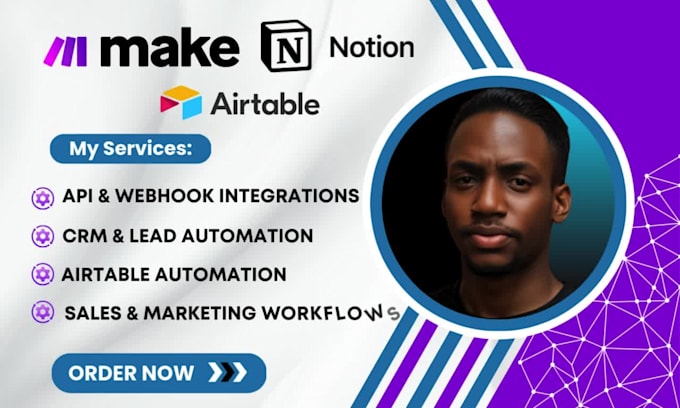do make automation made com airtable social media notion googlesheets automation