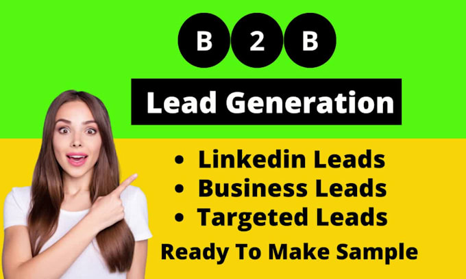do b2b lead generation, b2b leads for your targeted niche or industries