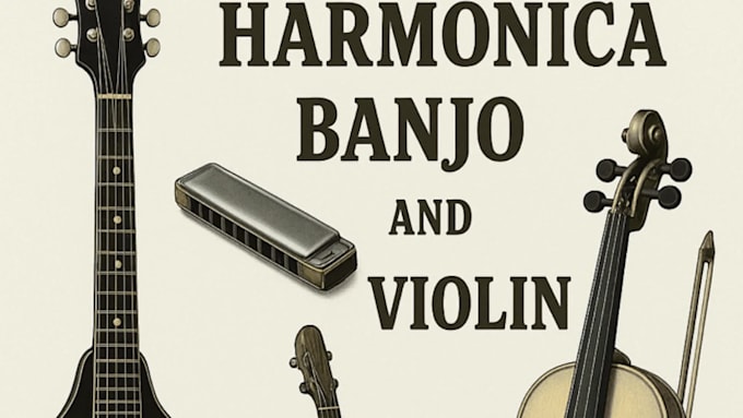 record trumpet, mandolin, harmonica, violin, banjo, trombone to your music
