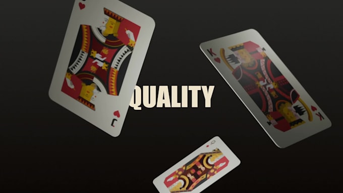 design a whole set of poker cards or playing cards