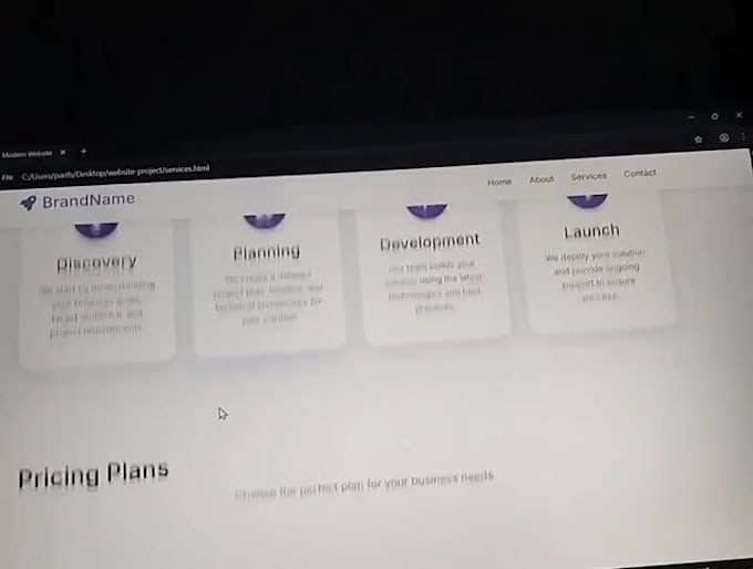 generate website according your will
