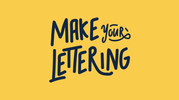 Made simple lettering animation with adobe illustrator and adobe after  effects by Ismailaz06 | Fiverr