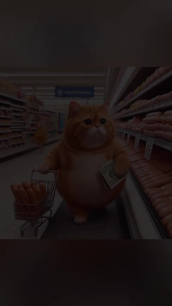 create you 100 ai sad cat videos for shorts