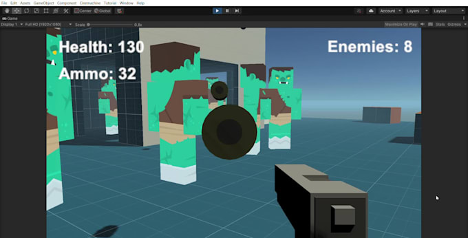 Create full game and game assets in 3d by Mj1398 | Fiverr