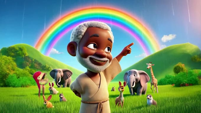 design 3d pixar style cartoon character, talking avatar, logo, animation
