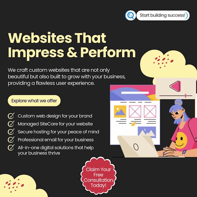 design and host websites that impress and perform