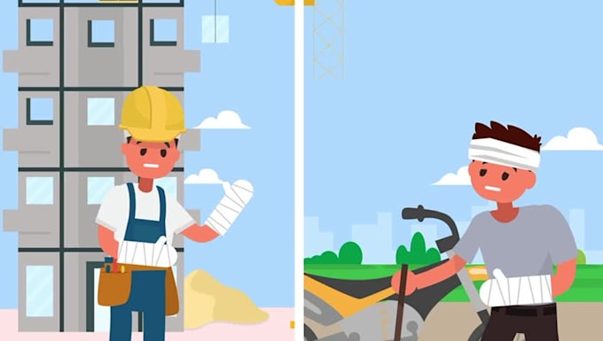 create fully custom 2d animated explainer video for you