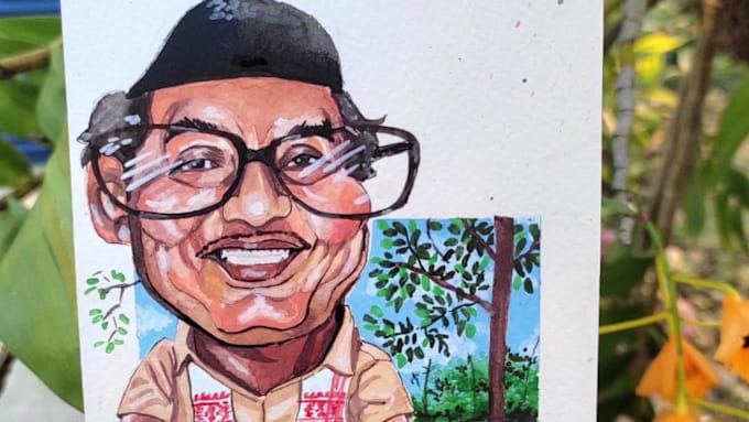 Draw professional caricatures from your photo within in 24 hours by ...