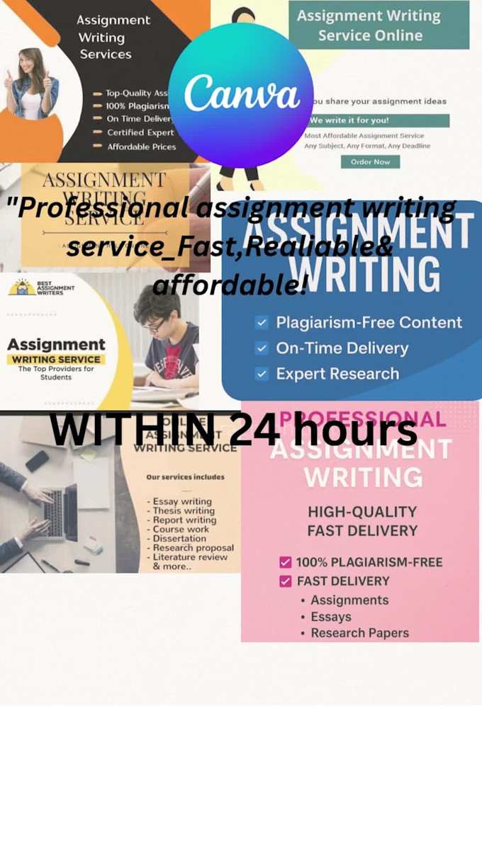 write professional assignments in urdu and english