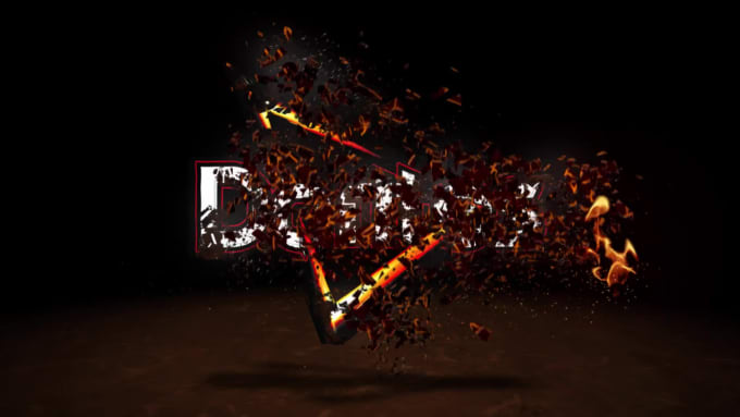 Make incredible fire burning video intro logo animation hd by Warriorne ...