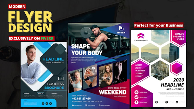 design birthday, business,grand opening and event flyer