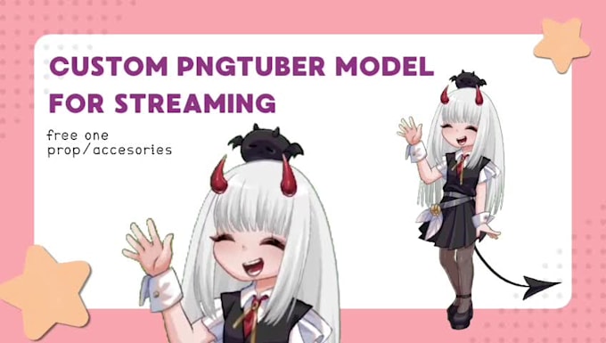 create chibi pngtuber model for streaming