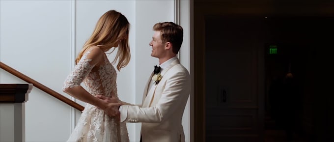 do cinematic wedding video editing