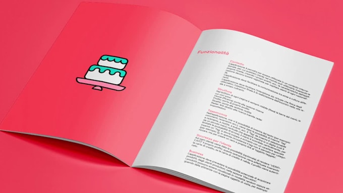 design a brochure complying with your corporate image