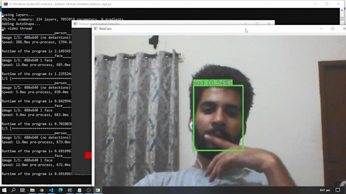 develop desktop applications for machine learning tasks