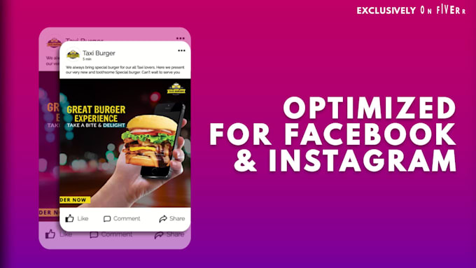 make product video ads for facebook instagram