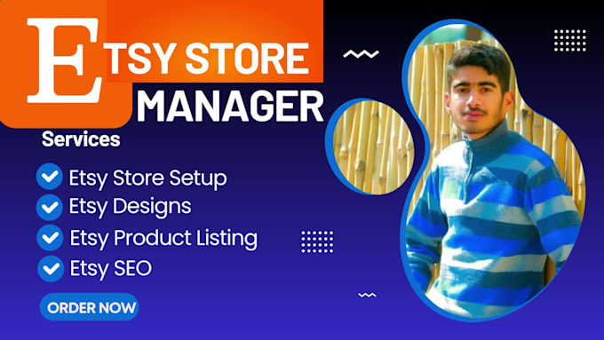 be manage entire etsy store as a VA, etsy sales , etsy seo