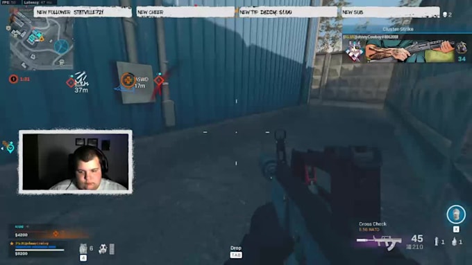 edit gaming clips into youtube videos or tiktoks