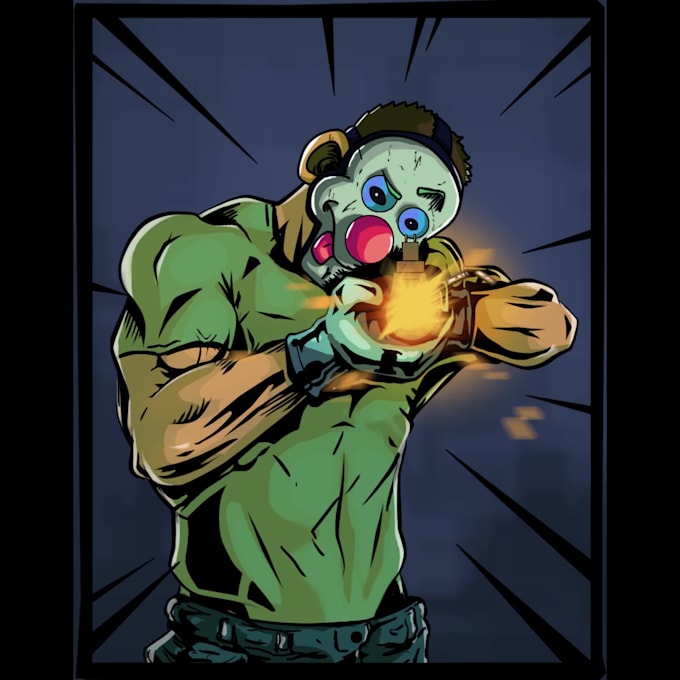 Create a comic character for you by Cmtomkins1 | Fiverr