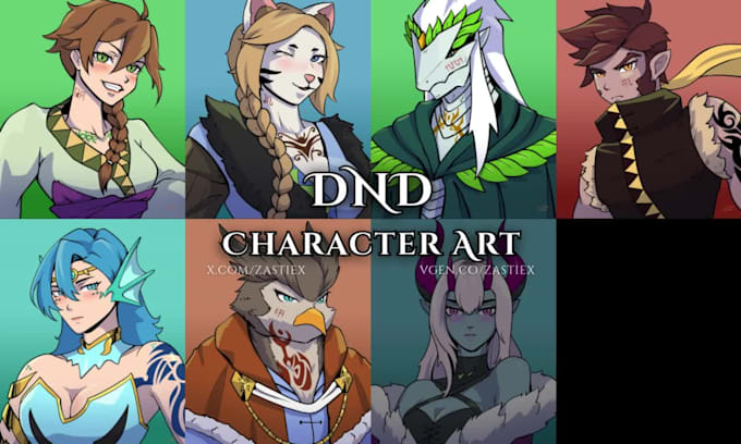 draw fantasy character pfp