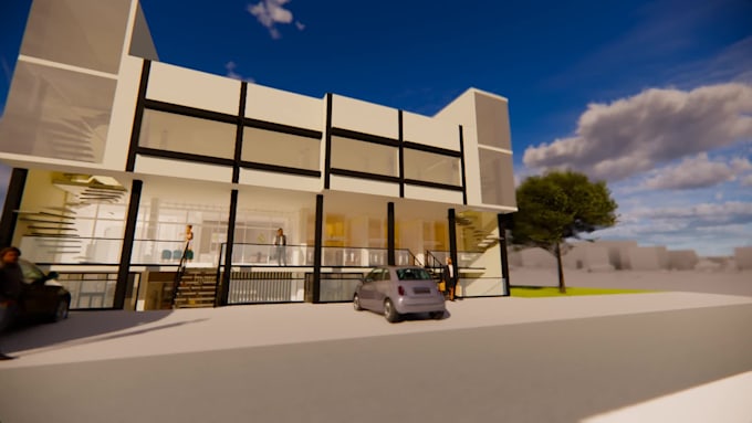 built applicable 3d sketch up rhino model