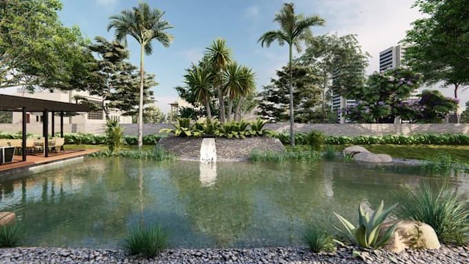 create realistic artificial pools and lakes