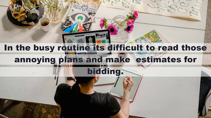 do material takeoff and construction cost estimation